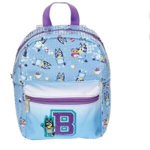 Kids Backpack - Bluey Blue and Purple